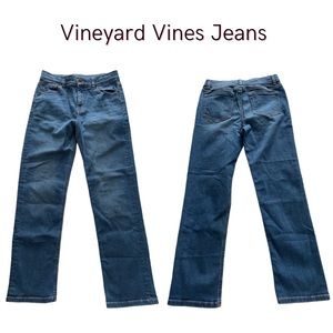 Vineyard vines jeans size 16 straight leg pants Cotton blend kids size